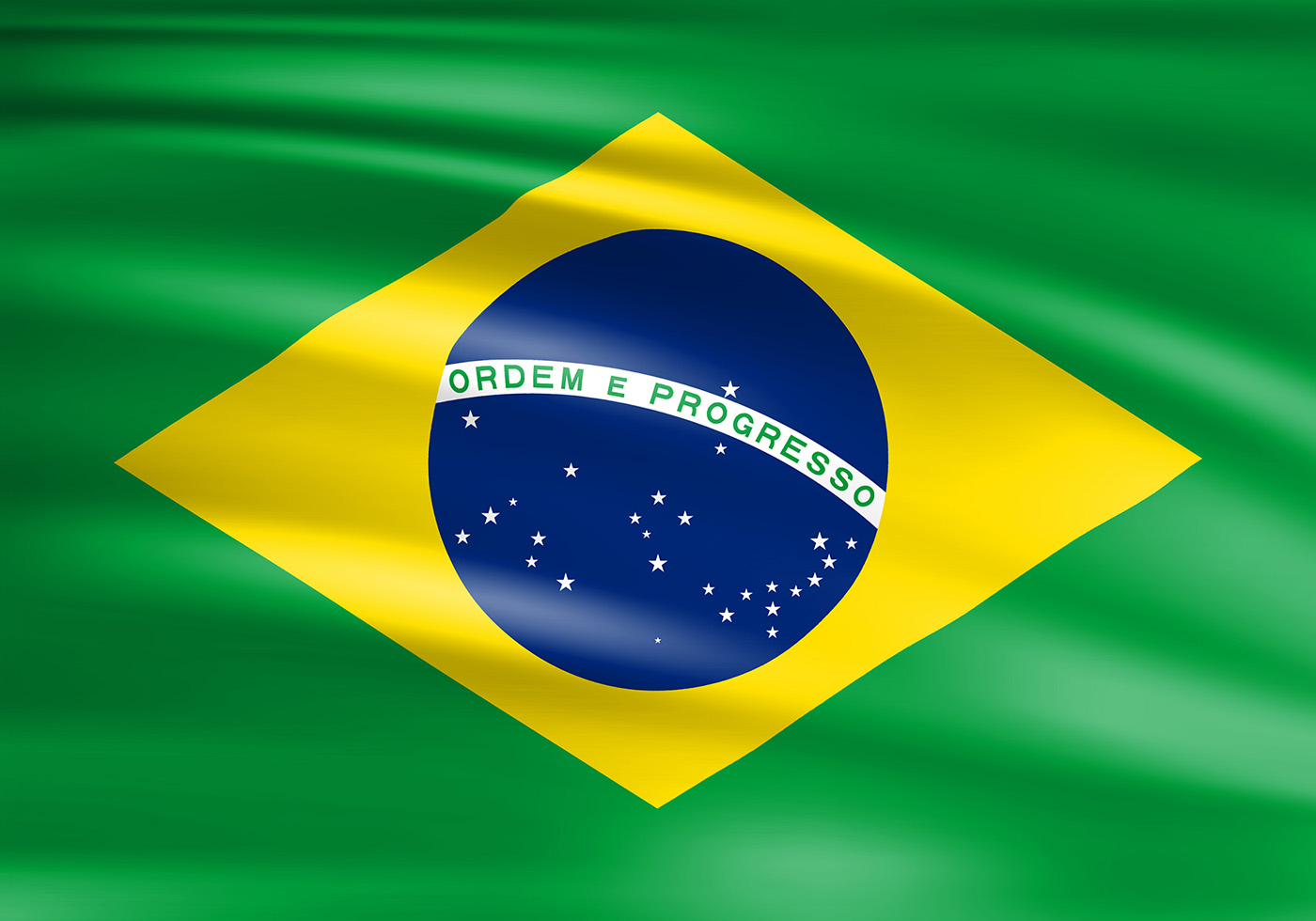 Flagge Brasilien | Wagrati