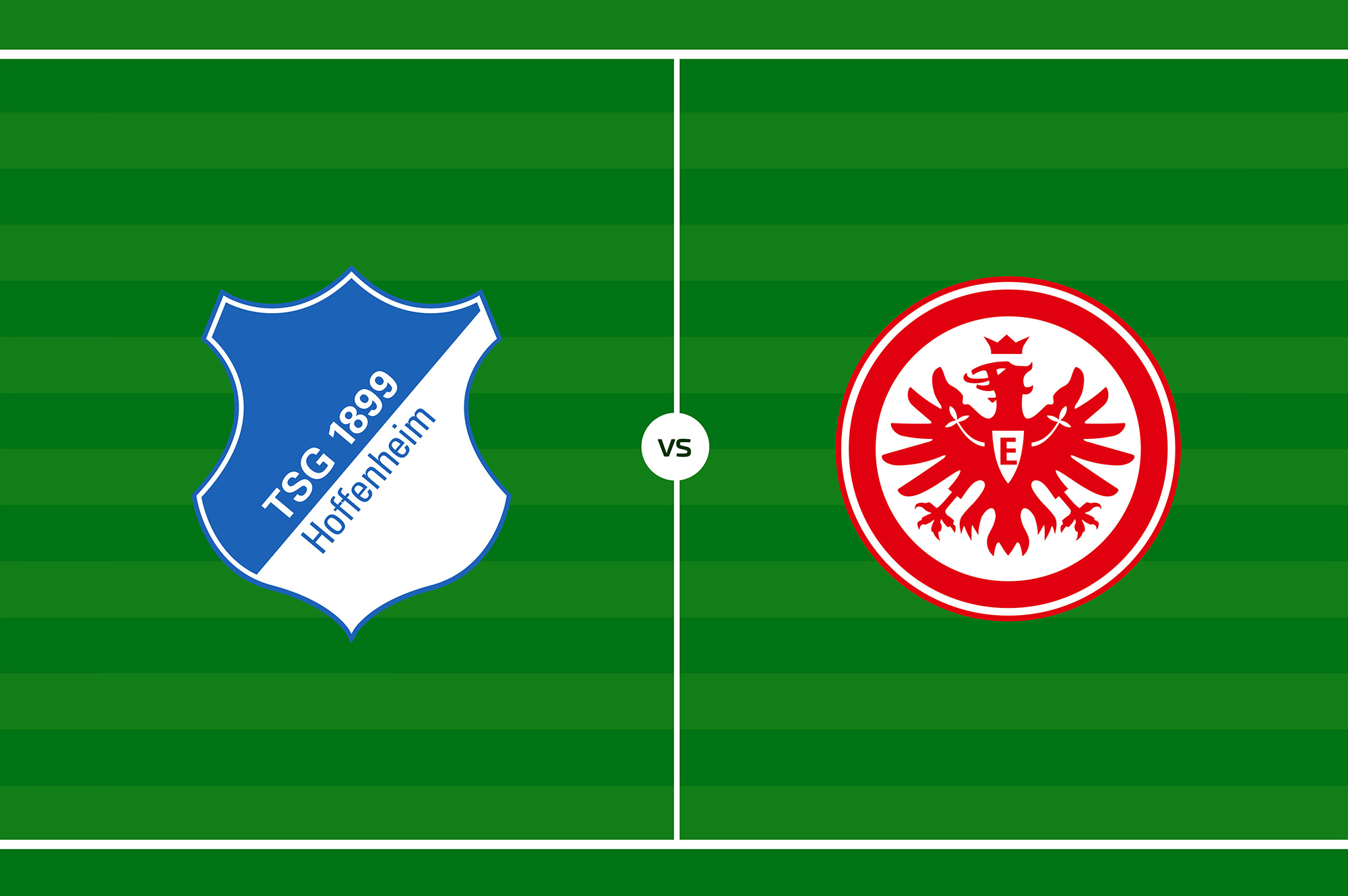 German football league: TSG 1899 Hoffenheim vs SGE Eintracht Frankfurt 